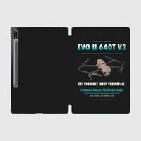 Thumbnail for Autel EVO II Dual 640T V3 design on black samsung tablet tablet case