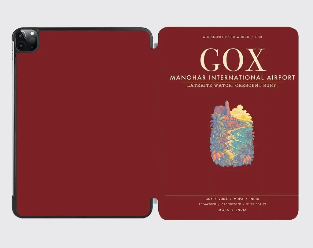 Manohar International Airport Mopa GOX - Dark Red