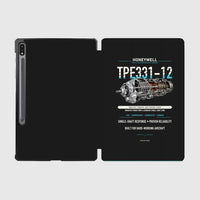 Thumbnail for TPE331-12 design on black samsung tablet tablet case