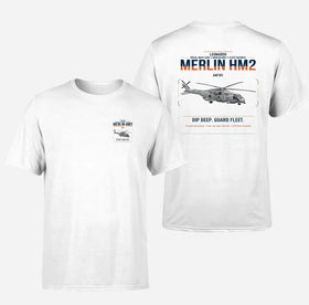 Double-Side Printing — Leonardo AW101 Merlin HM2 Double-Side T-Shirt