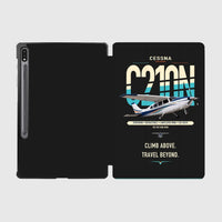 Thumbnail for Cessna T210N Centurion design on black samsung tablet tablet case
