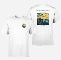 Thumbnail for VINTAGE G4519 - The Returning Crew - Double-Side T-Shirt design on white double side t shirt