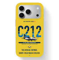 Thumbnail for CASA C-212-300 Aviocar Case design on yellow iphone case