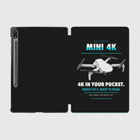 Thumbnail for DJI Mini 4K design on black samsung tablet tablet case