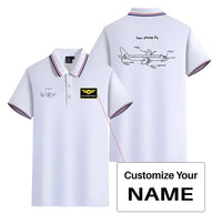 Thumbnail for Customisable How Planes Fly Polo Shirt - view 17