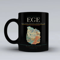 Thumbnail for Eagle County Regional Airport (EGE) airport code design on black ceramic mug