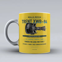 Thumbnail for XWB-84 Mug design on yellow trent