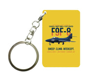 Thumbnail for F9F-8 COUGAR Key Chain design on yellow key chain