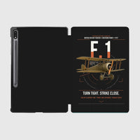 Thumbnail for Sopwith Camel F.1 design on black samsung tablet tablet case