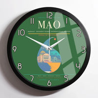 Thumbnail for Manaus - Eduardo Gomes International Airport MAO Wall-Clock Framed - Green