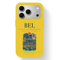 Thumbnail for Belem Airport (BEL) design on yellow iPhone 17 Pro MagSafe case