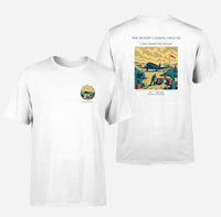 Thumbnail for VINTAGE G4517 - The Desert Landing Ground - Double-Side T-Shirt design on white double side t shirt