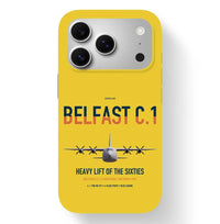 Thumbnail for Short Belfast C.1 design on yellow magsafe iphone case, for iPhone 17 Pro