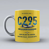 Thumbnail for C295 MPA-ASW Mug design on yellow airbus
