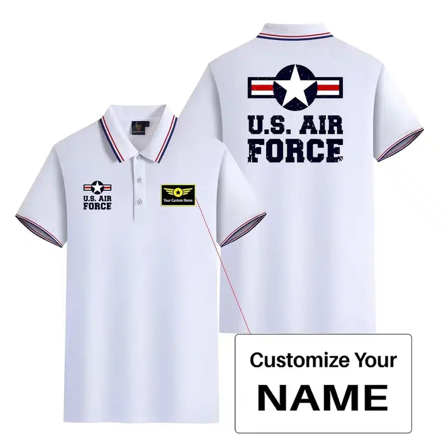 Customisable US Air Force Polo Shirt - view 17
