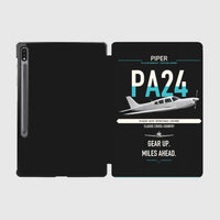 Thumbnail for Piper PA-24-250 Comanche 250 design on black samsung tablet tablet case
