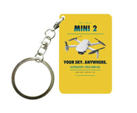 Thumbnail for DJI Mini 2 Key Chain design on yellow key chain