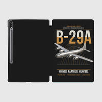Thumbnail for B-29A Superfortress design on black samsung tablet tablet case