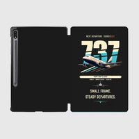 Thumbnail for Boeing 737-500 Classic design on black samsung tablet tablet case
