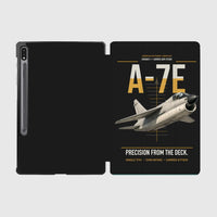 Thumbnail for A-7E Corsair II design on black samsung tablet tablet case