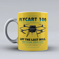 Thumbnail for FlyCart 100 Mug design on yellow dji