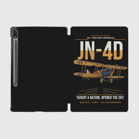 Thumbnail for Curtiss JN-4D Jenny design on black samsung tablet tablet case
