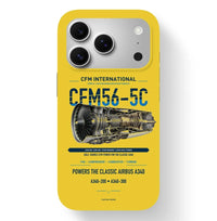 Thumbnail for CFM56-5C Case design on yellow iphone case