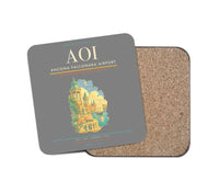 Thumbnail for Ancona Falconara Airport AOI Coaster 1-Piece - Gray