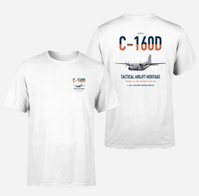 Double-Side Printing — Transall C-160D Double-Side T-Shirt