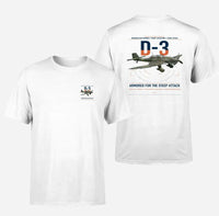 Thumbnail for Junkers Ju 87D-3 design on white t-shirt, double-side print