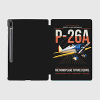 Thumbnail for Boeing P-26A Peashooter design on black samsung tablet tablet case