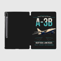 Thumbnail for A-3B Skywarrior design on black samsung tablet tablet case