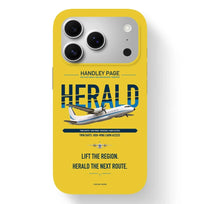 Thumbnail for Handley Page HPR.7 Dart Herald Case design on yellow iphone case