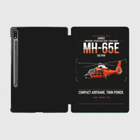 Thumbnail for Airbus MH-65E Dolphin design on black samsung tablet tablet case