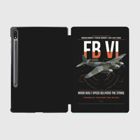 Thumbnail for de Havilland Mosquito FB VI design on black samsung tablet tablet case