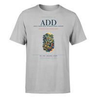 Thumbnail for Addis Ababa Airport (ADD) T-Shirt single-side front print in Light Gray | addis-ababa-add-airport-double-side-t-shirt