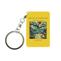 Thumbnail for VINTAGE G4064 - The Ocean Surveyors - Designed Key Chain design on yellow