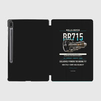 Thumbnail for BR715 design on black samsung tablet tablet case