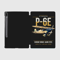 Thumbnail for Curtiss P-6E Hawk design on black samsung tablet tablet case