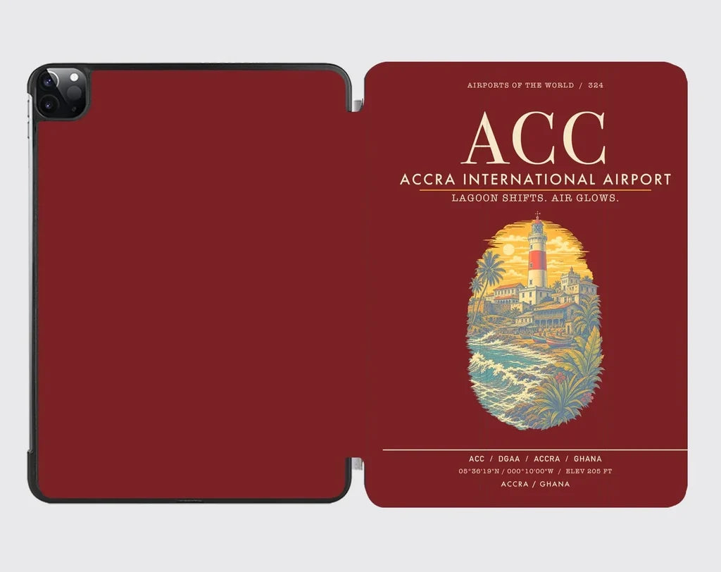 Accra International Airport ACC - Dark Red