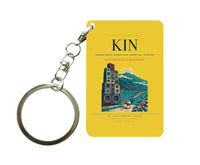 Thumbnail for Norman Manley International Airport (KIN) design on yellow key chain