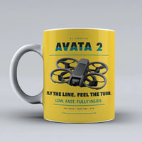 Thumbnail for Avata 2 Mug design on yellow dji