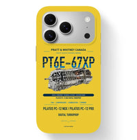 Thumbnail for PT6E-67XP Case design on yellow iphone case