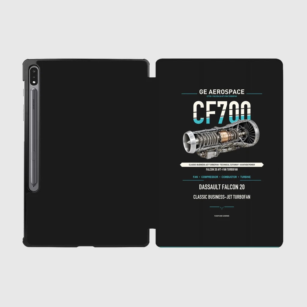 CF700 design on black samsung tablet tablet case