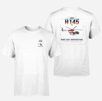Thumbnail for Airbus H145 D3 design on white t-shirt, double-side print