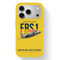 Thumbnail for British Aerospace Sea Harrier FRS.1 design on yellow magsafe iphone case, for iPhone 17 Pro
