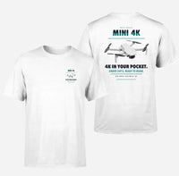 Thumbnail for DJI Mini 4K design on white t shirt