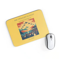 Thumbnail for VINTAGE G4260 - The Twilight Flypast - Designed Mouse Pads design on yellow rectangle