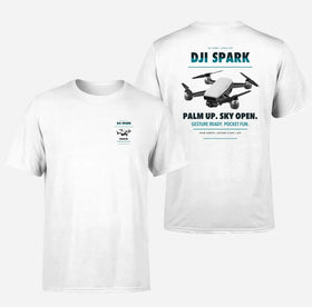Double-Side Printing — DJI Spark Drone Double-Side T-Shirt