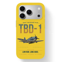 Thumbnail for TBD-1 Devastator design on yellow magsafe iphone case, for iPhone 17 Pro